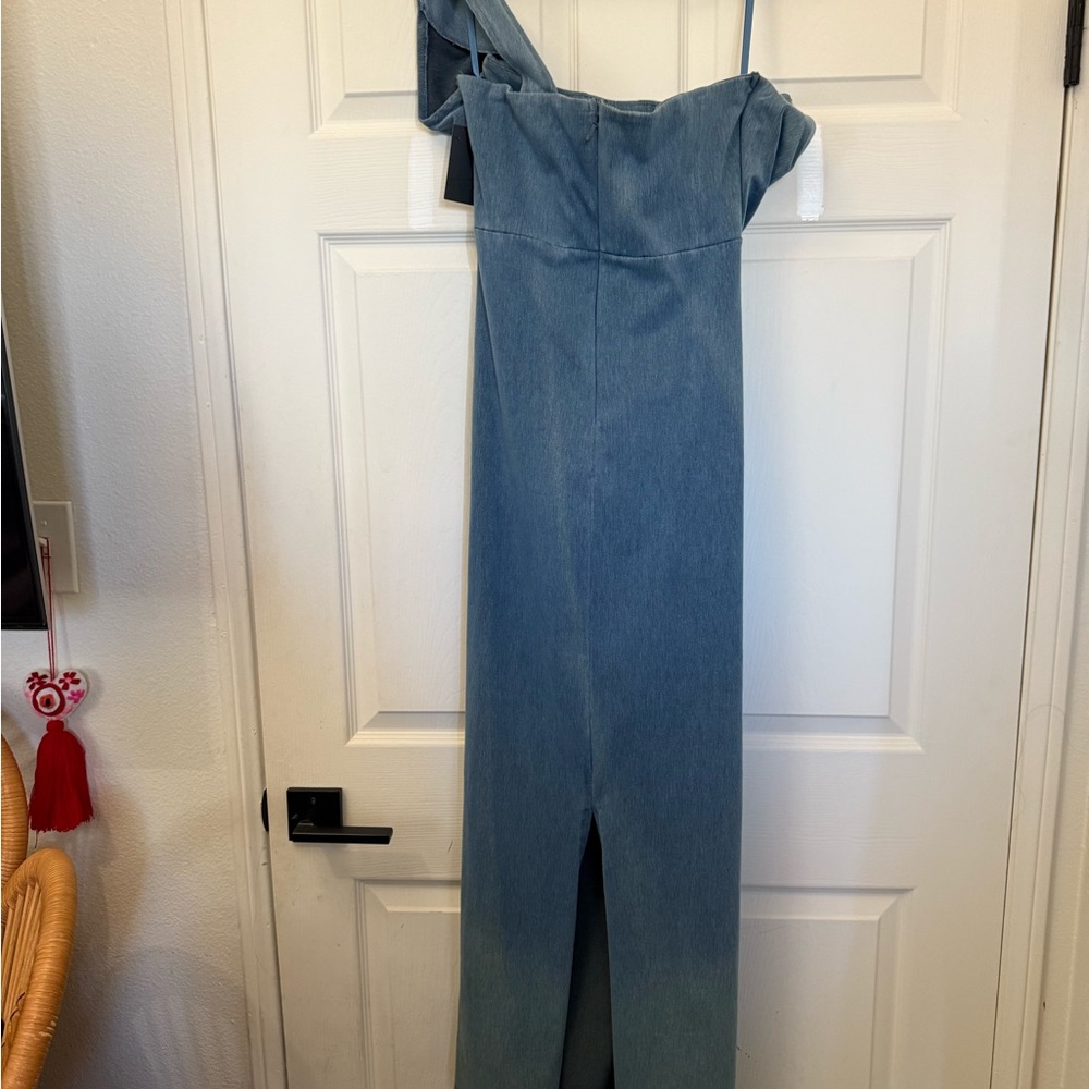 JLUXLABEL One-Shoulder Blue Dress - Picture 5 of 6